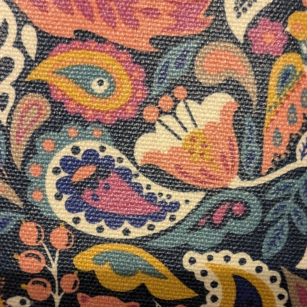 Sakroots Teal Enchanted Forest Crossbody Bag Purse - Picture 8 of 8